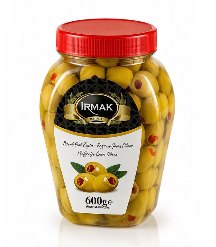 irmak-zeytin-gemlik-biberli-yesil-zeytin-pet-600-gr-