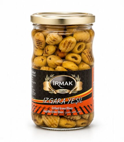 irmak-zeytin-gemlik-izgara-yesil-zeytin-cam-350-gr